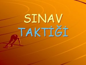 SINAV TAKT SS SINAV STRATEJMZ NASIL OLMALIDIR HER