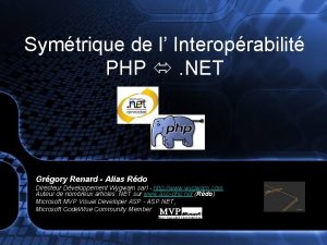 Symtrique de l Interoprabilit PHP NET Grgory Renard