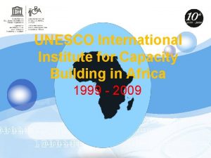 UNESCO International Institute for Capacity Building in Africa