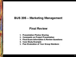 BUS 205 Marketing Management 2005 John Wiley Sons