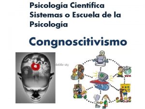 Psicologa Cientfica Sistemas o Escuela de la Psicologa