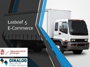 Lesbrief 5 ECommerce Wat is ECommerce Electronic Commerce