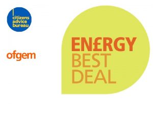 Energy Best Deal Gas and electricity prices are