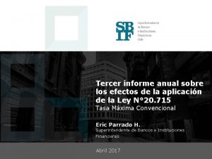 Tercer informe anual sobre los efectos de la