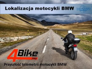 Lokalizacja motocykli BMW Przyszo telemetrii motocykli BMW 4