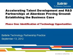 Accelerating Talent Development and RD Partnerships at Aberdeen