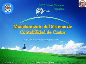 CPCC Ynel Chocano Figueroa Modelamiento del Sistema de