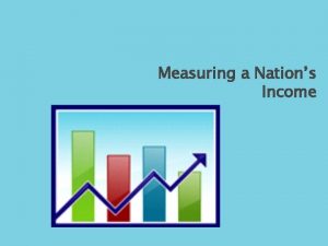 Measuring a Nations Income u When The Economys