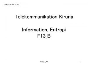 2004 10 11be 2005 10 10be Telekommunikation Kiruna