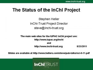 www inchitrust org www In Ch ITrust org