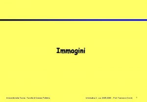 Immagini Universit della Tuscia Facolt di Scienze Politiche