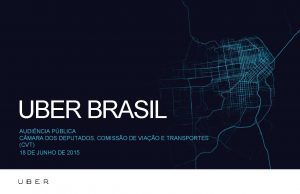 UBER BRASIL AUDINCIA PBLICA C MARA DOS DEPUTADOS