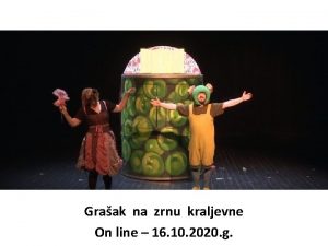 Graak na zrnu kraljevne On line 16 10