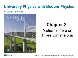 University Physics with Modern Physics Fifteenth Edition Chapter