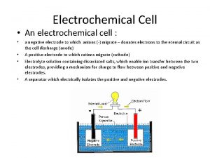 Cathode is the negative electrode