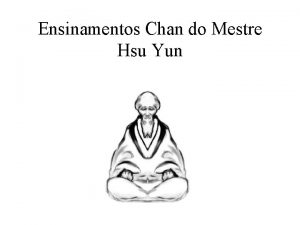 Ensinamentos Chan do Mestre Hsu Yun Regresso Nossa