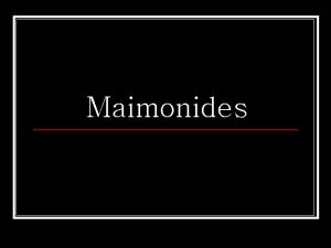 Maimonides Maimonides the man 11361204 n n Rabbi