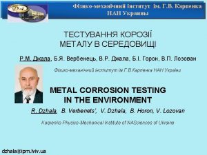 Criterion for corrosion protection Polarization potential for cathodic