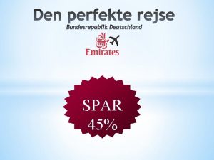 SPAR 45 Prisen Inkluderer Du fr din egen