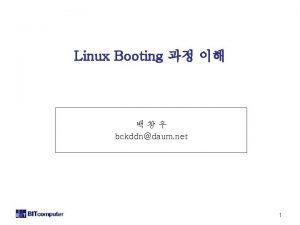 Linux Booting bckddndaum net 1 15 SUN Sparc