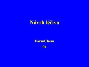 Nvrh liva Farm Chem 04 Nvrh liva Pprava