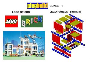 CONCEPT LEGO BRICKS LEGO PANELS plugbuild ABSTRACT of