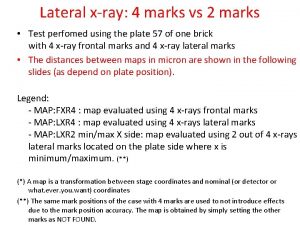 Lateral xray 4 marks vs 2 marks Test