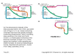 a Twodimensional schematic of the interconnected NADW IDW