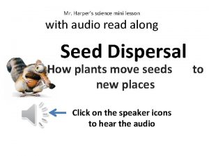 Mr Harpers science mini lesson with audio read