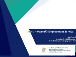 Intreo Irelands Employment Service Pat Farrell Cross Border