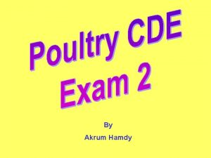 By Akrum Hamdy Chicken Nutrition Gobble Gobble Carcasses