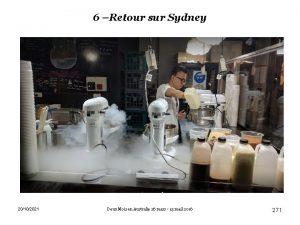 6 Retour sur Sydney 20102021 Deux Mois en