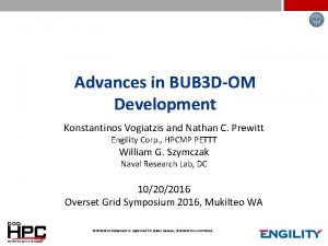 Advances in BUB 3 DOM Development Konstantinos Vogiatzis