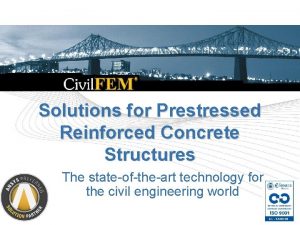Solutions for Prestressed Reinforced Concrete Structures The stateoftheart