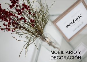 MOBILIARIO Y DECORACIN B U T A C