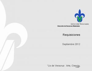 Direccin de Recursos Materiales Requisiciones Septiembre 2012 Lis