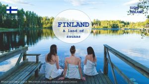 FINLAND A land of saunas Saunafrom Finland Authentic
