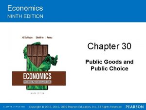 Economics NINTH EDITION Insert Cover Picture Chapter 30