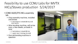Feasibility to use CCNU Labs for MVTX HICsStaves