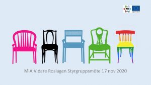 MIA Vidare Roslagen Styrgruppsmte 17 nov 2020 Mtets