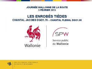 JOURNE WALLONNE DE LA ROUTE 5 FVRIER 2015