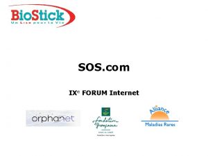 SOS com IXe FORUM Internet Bio Stick Un