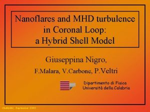 Nanoflares and MHD turbulence in Coronal Loop a