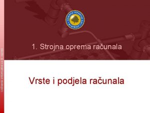 Udbenik informatike za 8 razred 1 Strojna oprema