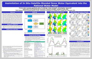 Assimilation of In SituSatellite Blended Snow Water Equivalent