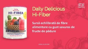 Daily Delicious HiFiber Surs echilibrat de fibre alimentare