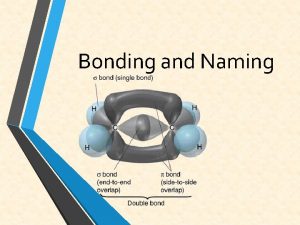 Bonding and Naming Bonding and Naming 1 What