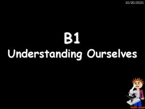 10202021 B 1 Understanding Ourselves 10202021 Revision Lessons