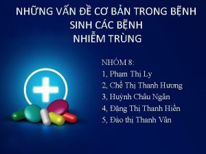 NHNG VN C BN TRONG BNH SINH CC