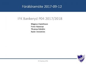 Frldramte 2017 09 12 IFK Bankeryd P 04